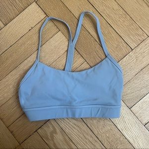 lululemon flow Y bra chambray sz 2